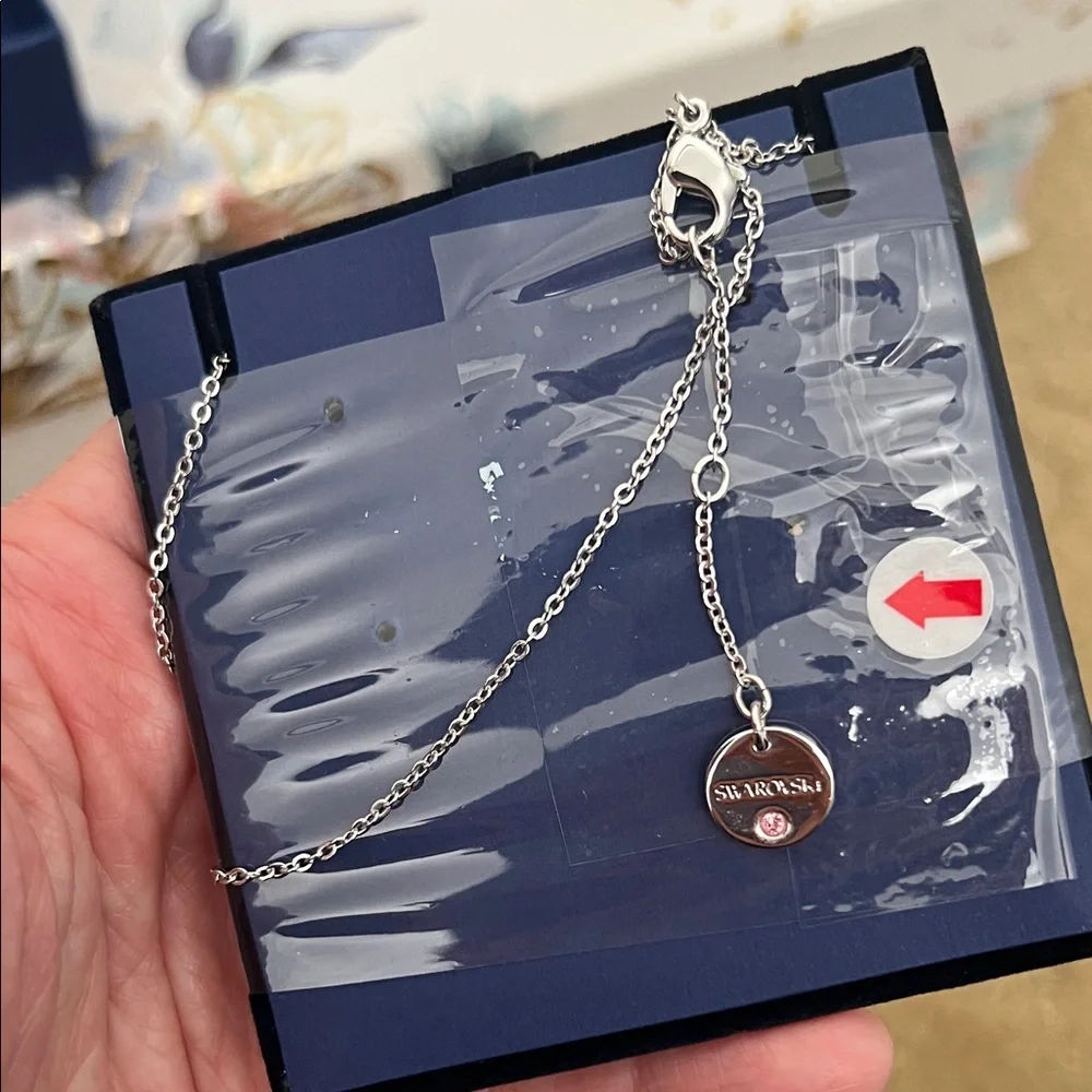 Swarovski x Hello Kitty Red and Silver Necklace - Picture 4 of 5